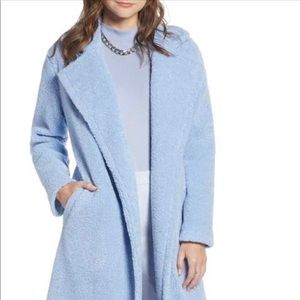 Something Navy Teddy Bear Coat
